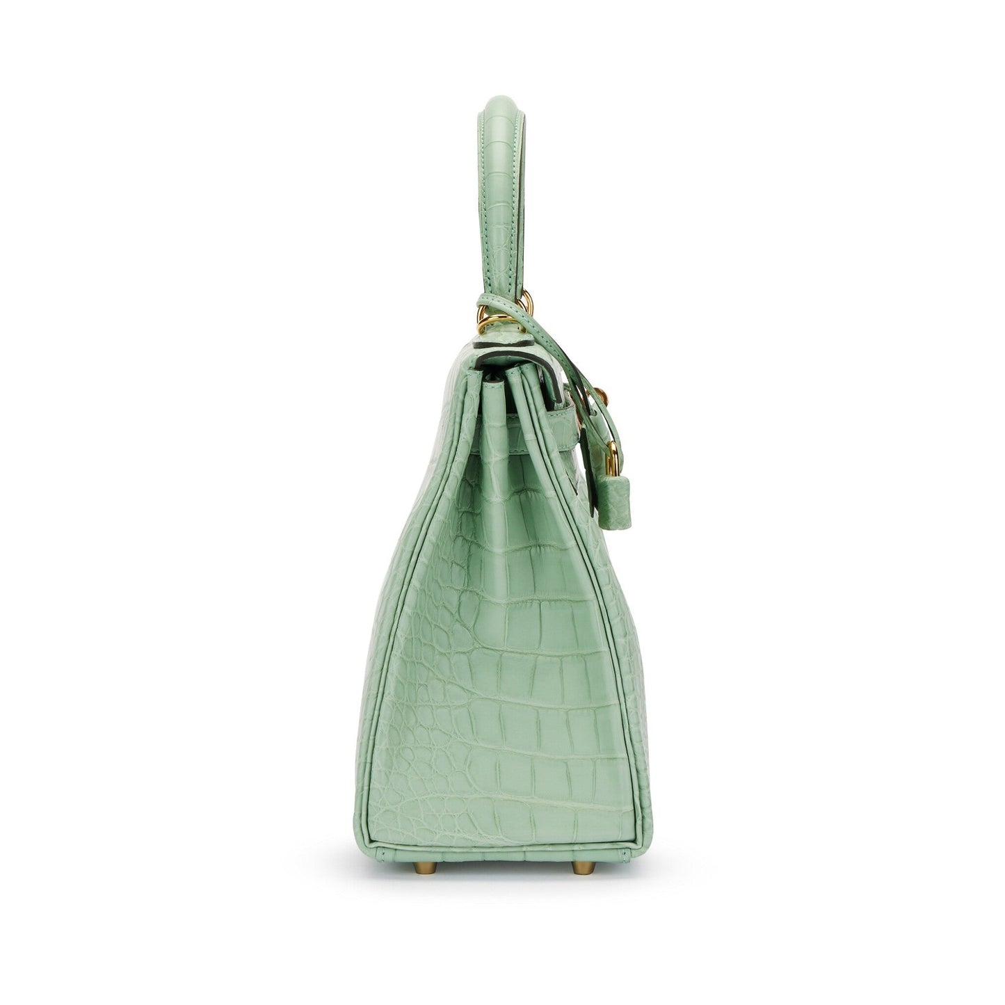 Bolso Hermès Kelly 28 Vert d’Eau Alligator – Edición limitada 16