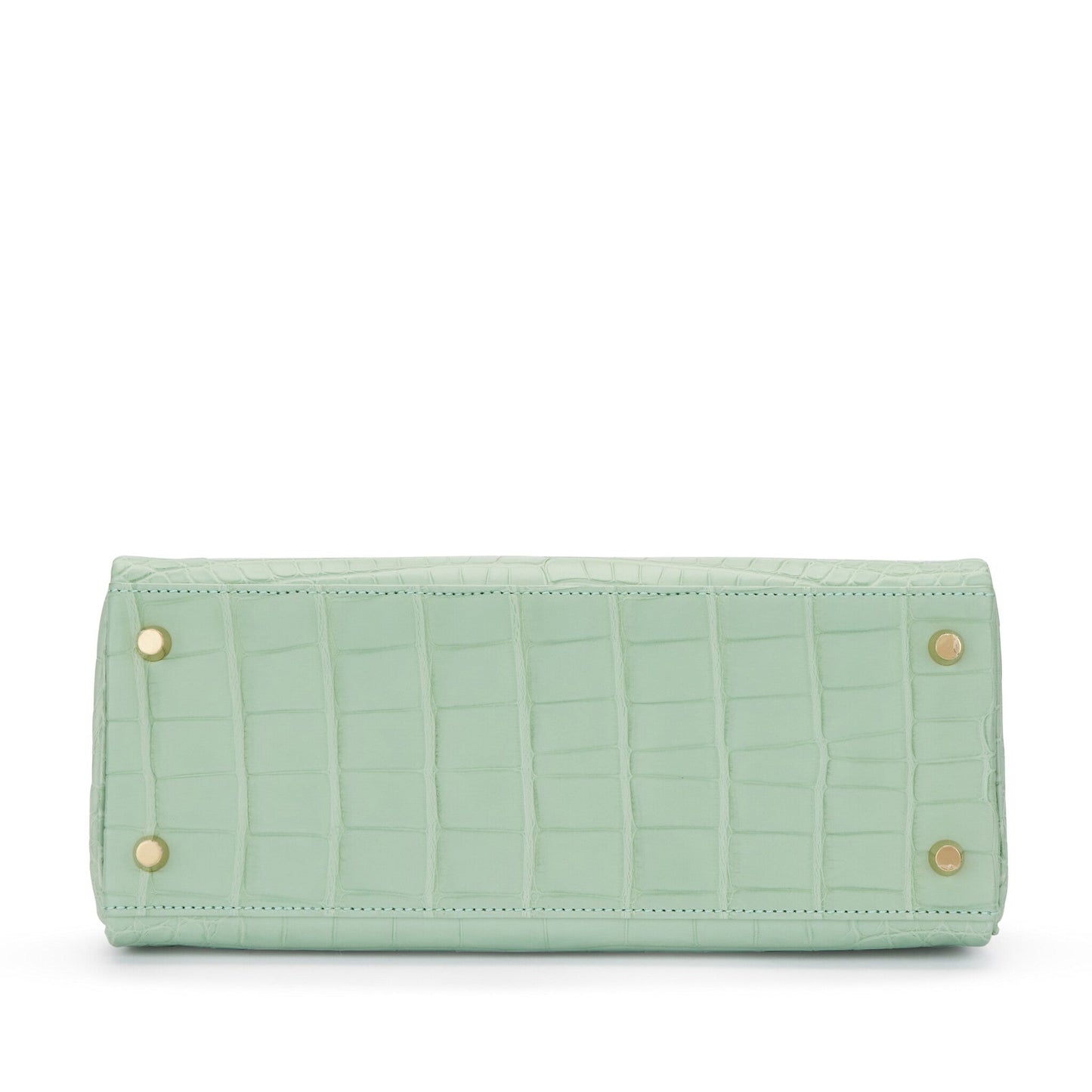 Bolso Hermès Kelly 28 Vert d’Eau Alligator – Edición limitada 16